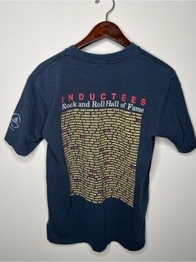 Vintage Rock And Roll Hall Of Fame Tee Shirt. Size Men’s M. Hall Of Fame Induct